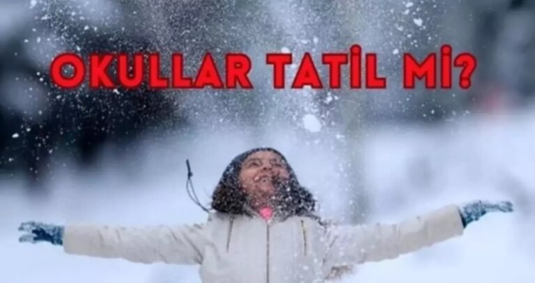 yarin okullar tatil mi 13 ekim okullar tatil mi hangi illerde kar tatili var nITQg7O1.jpg