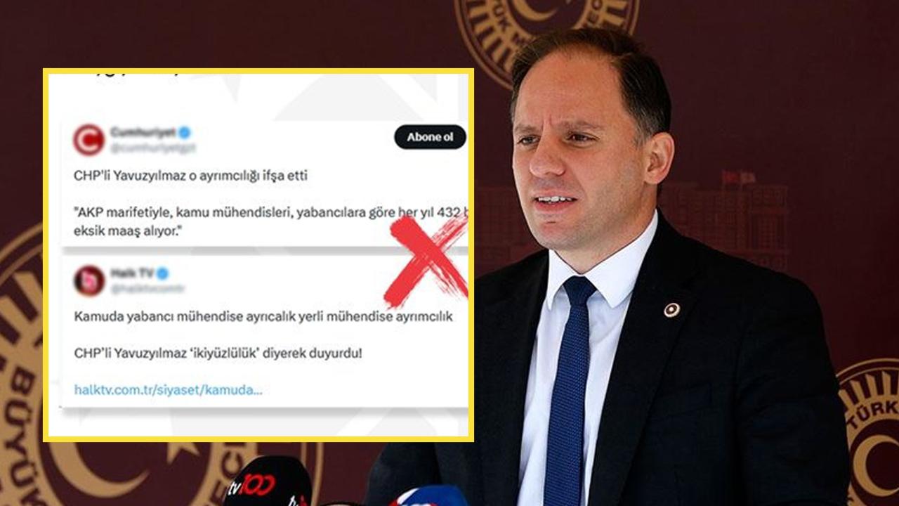 CHP’li Deniz Yavuzyılmaz’dan ‘Yabancı mühendis’ manipülasyonu! DMM açıklama yaptı